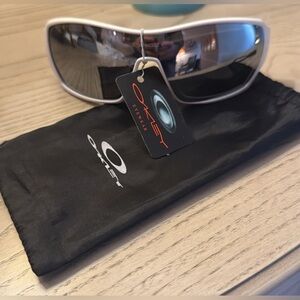 Oakley Turbine White Sunglasses 009190